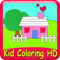 Kid Coloring HD (ads free) logo