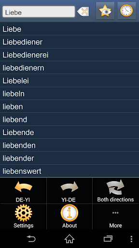 German Yiddish dictionary