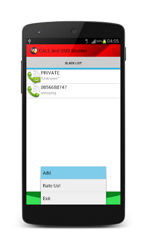 CALL and SMS Blocker