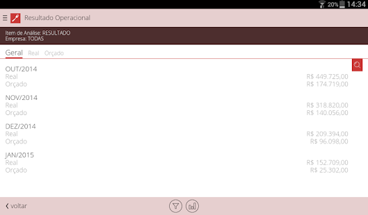 TecFood KPI Screenshots 2