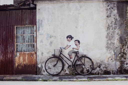 Children on Bicycle