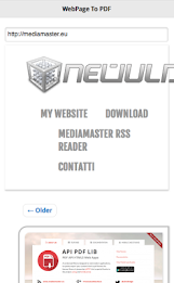 WebPage to PDF poster 1