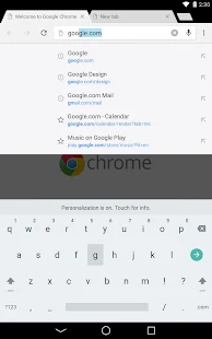 Chrome Beta Screenshot