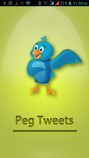 PegTweets Interactive Twitter