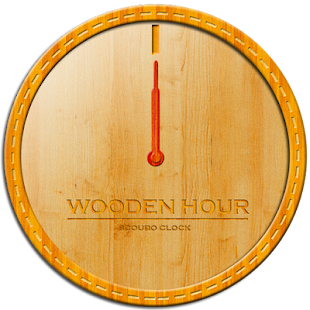 Download Wooden hour - Scoubo clock APK for PC