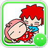 Stickey Red Hair Boy and Girl
