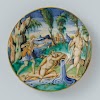 Plate with Apollo and Daphne