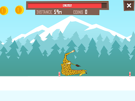 Giraffe Winter Sport Simulator APK capture d'écran Thumbnail #5