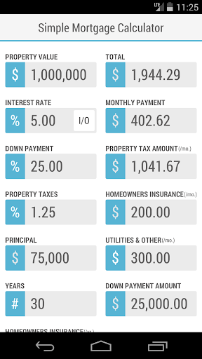 Simple Mortgage Calculator