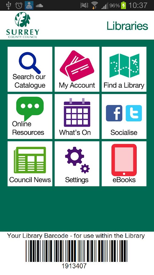 Surrey Libraries Android Apps on Google Play
