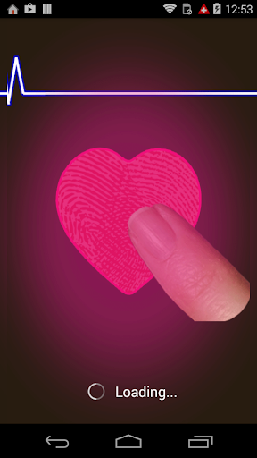 Finger Print Heart Beat Prank