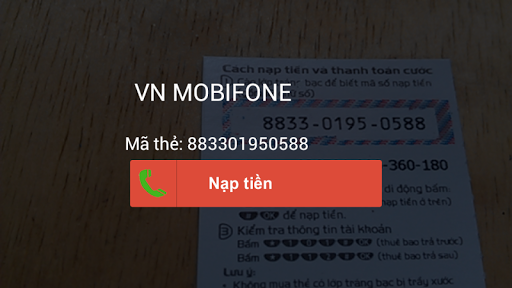 【免費通訊App】Đọc mã thẻ cào điện thoại-APP點子