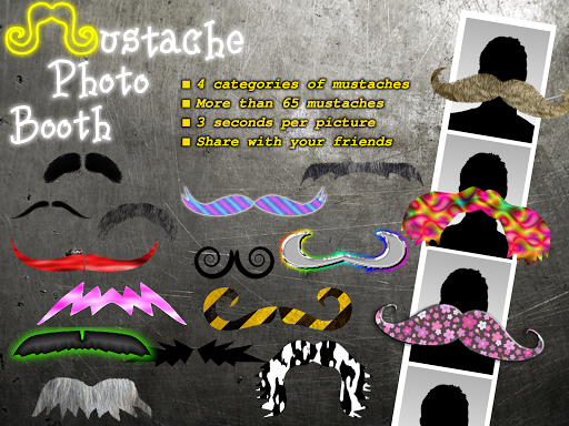 【免費娛樂App】Mustache Photo Booth-APP點子