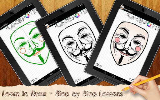免費下載角色扮演APP|Learn to Draw Face Masks app開箱文|APP開箱王