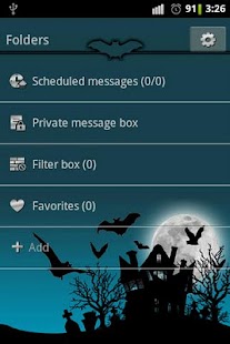 How to get Halloween theme for GO SMS Pro 1.06 mod apk for android