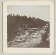 Stroomversnelling van Imatra in Finland.