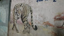 Total Bengal Tiger Mural