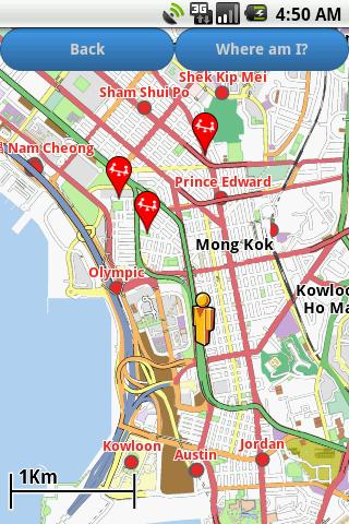Hong Kong Amenities Map