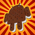 Ice Cream Sandwich 3D logo
