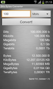 How to mod Bits Bytes Converter 1.2 mod apk for pc