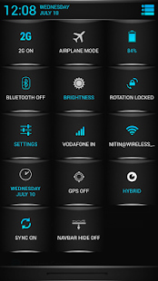 CM11/10.2 BlueFire Theme - screenshot thumbnail