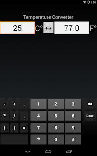 Temperature Converter Screenshots 1