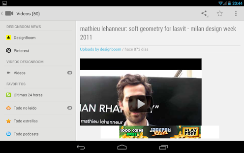 Free DesignBoom Magazine RSS Reader APK for Android