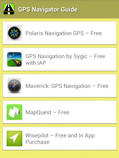 Free GPS Navigator Review