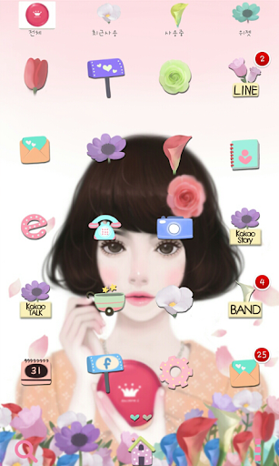 免費下載個人化APP|Lovely girl (makeup) dodol app開箱文|APP開箱王