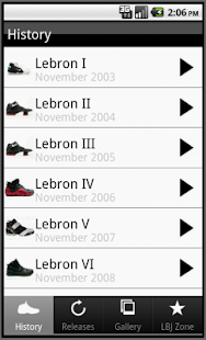 Lebron James Shoes - Releases