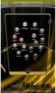 Next Launcher Theme Gold