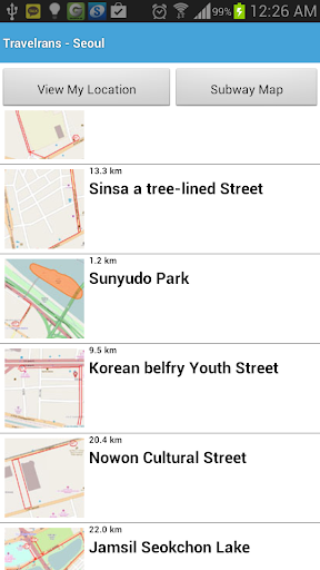 OneTouch Seoul Travel Map-Lite