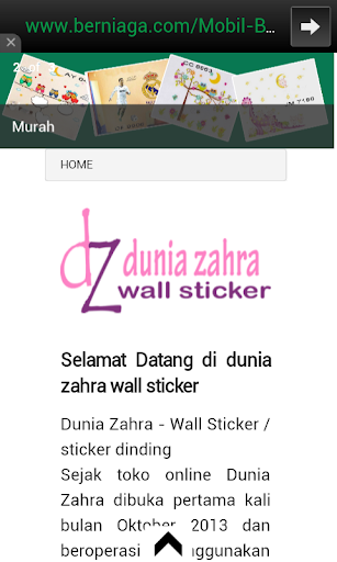 Dunia Zahra Wall Sticker