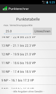 Free Punkterechner - Abitur APK
