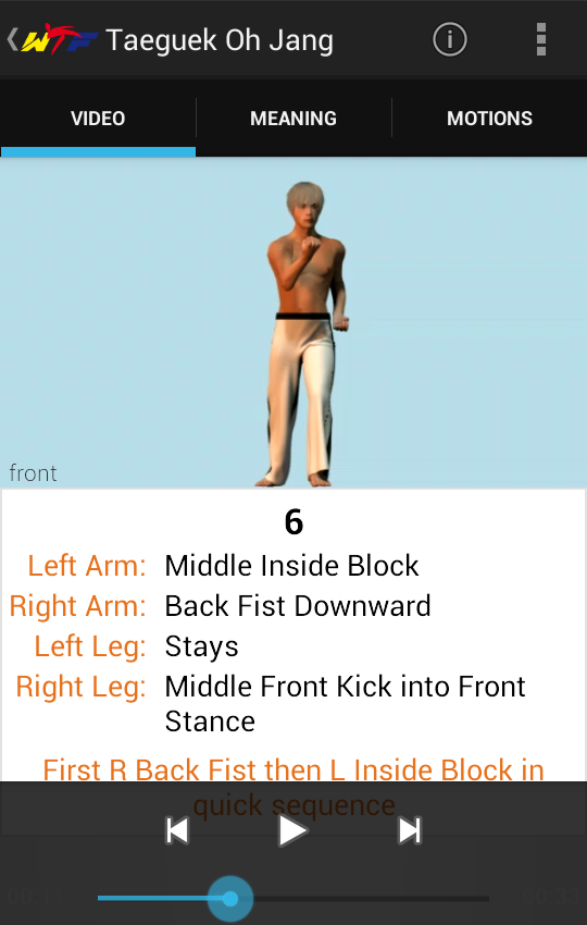 Taekwondo Forms Android Apps on Google Play