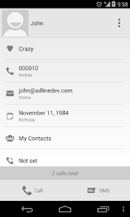 ExDialer Android 4.4 KitKat - screenshot thumbnail