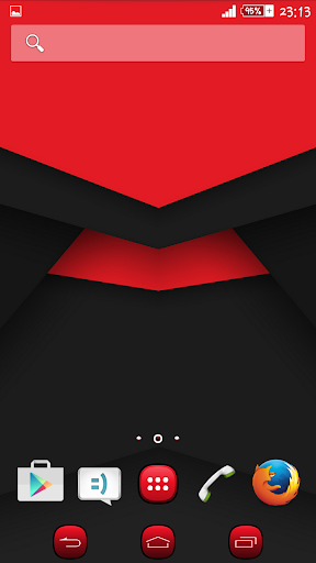 Xperien Theme Red Black