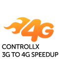 3G to 4G Speedup Sim icon