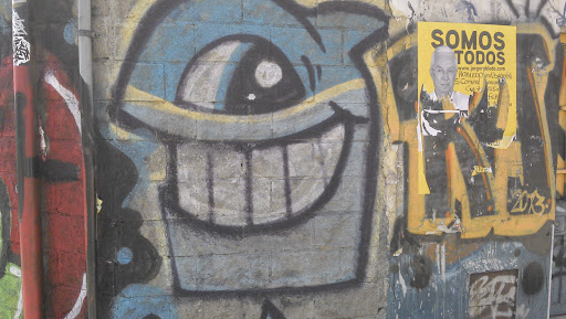 Graffiti Monstruo Un Solo Ojo