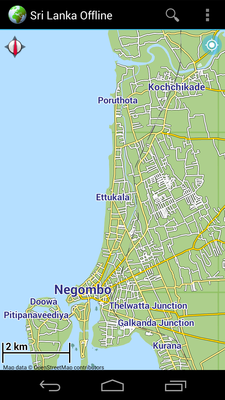 Offline Map Sri Lanka Screen 3