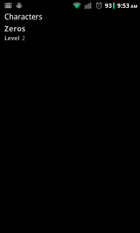AndroiDice Pro Screen 2