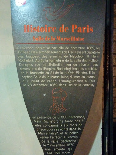 Salle de la Marseillaise