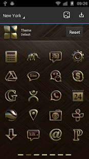 NEXT Launcher NEW YORK Thème - screenshot thumbnail