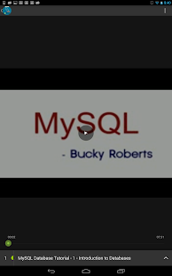 Learn MySQL Database Tutorials - screenshot thumbnail