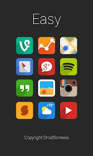 Easy Elipse - icon pack - screenshot thumbnail