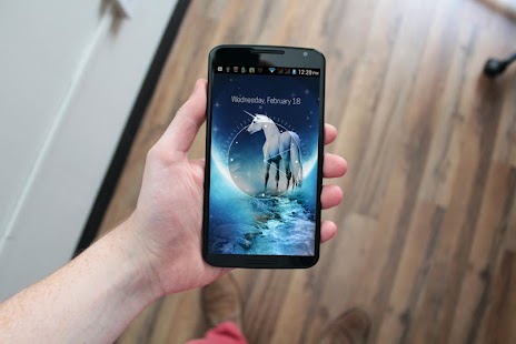 Free Download Unicorn Horse HD Analog Clock APK for Android