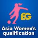 サッカー五輪女子アジア予選速報 Powered by EG logo