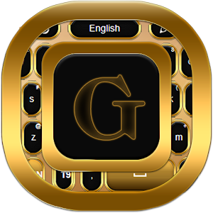 go photo theme keyboard Google  Keyboard Play on Apps Android Neon Gold GO