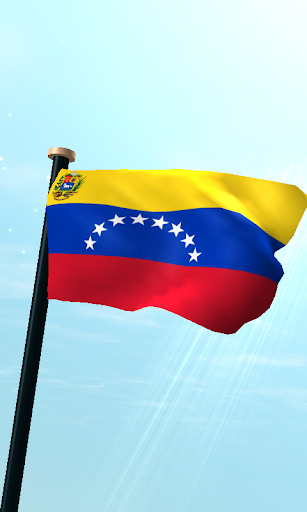 委内瑞拉旗3D免费动态壁纸