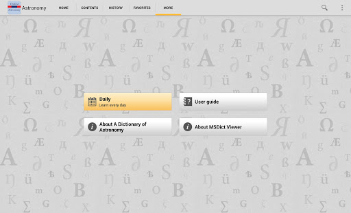 Oxford Dictionary of Astronomy Screenshots 9